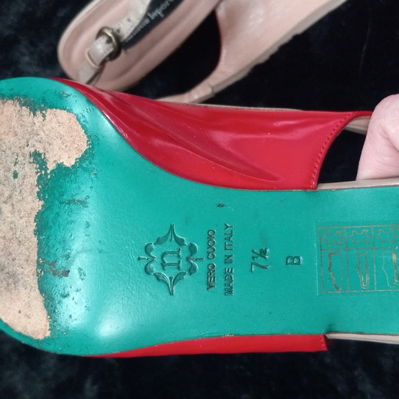 Nanette Lepore red kitten heel - Picture 5 of 8